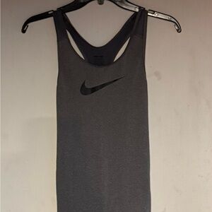 Nike Gray Performance Tank Top